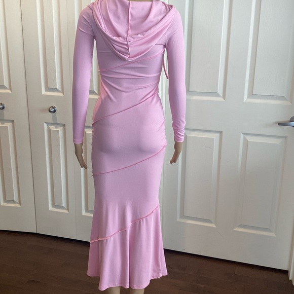 SHEIN - Pink Mermaid Dress Sz XS - Picture 4 of 13